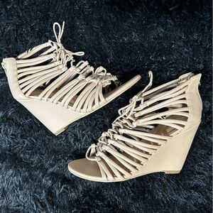 Express Open Toe Wedge